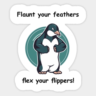 Dangerous Penguin Sticker